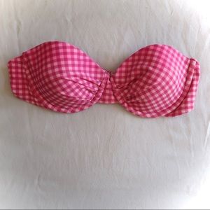 Strapless bikini top